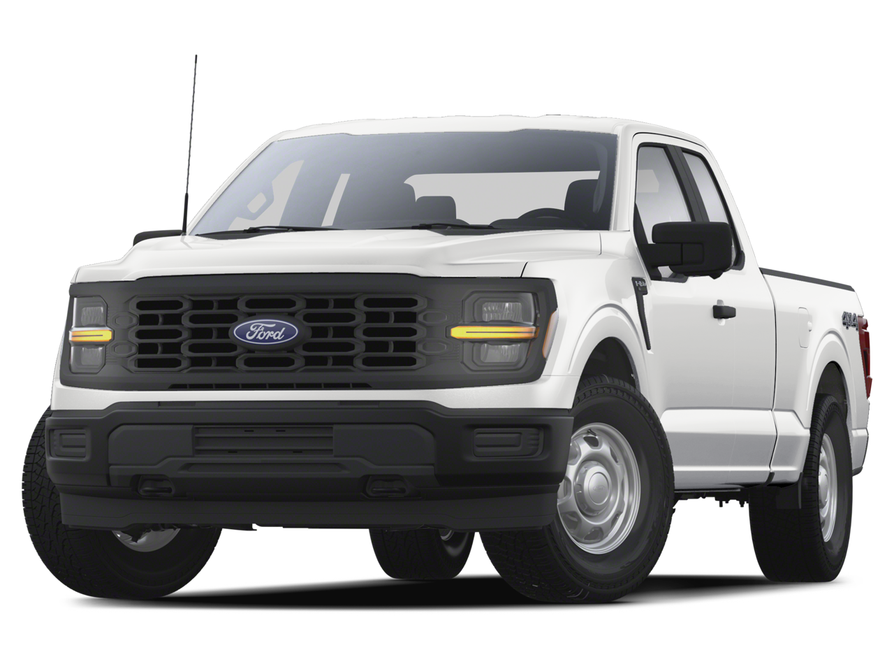 2026 Ford F-150 XL in Oxford White — front three-quarter view