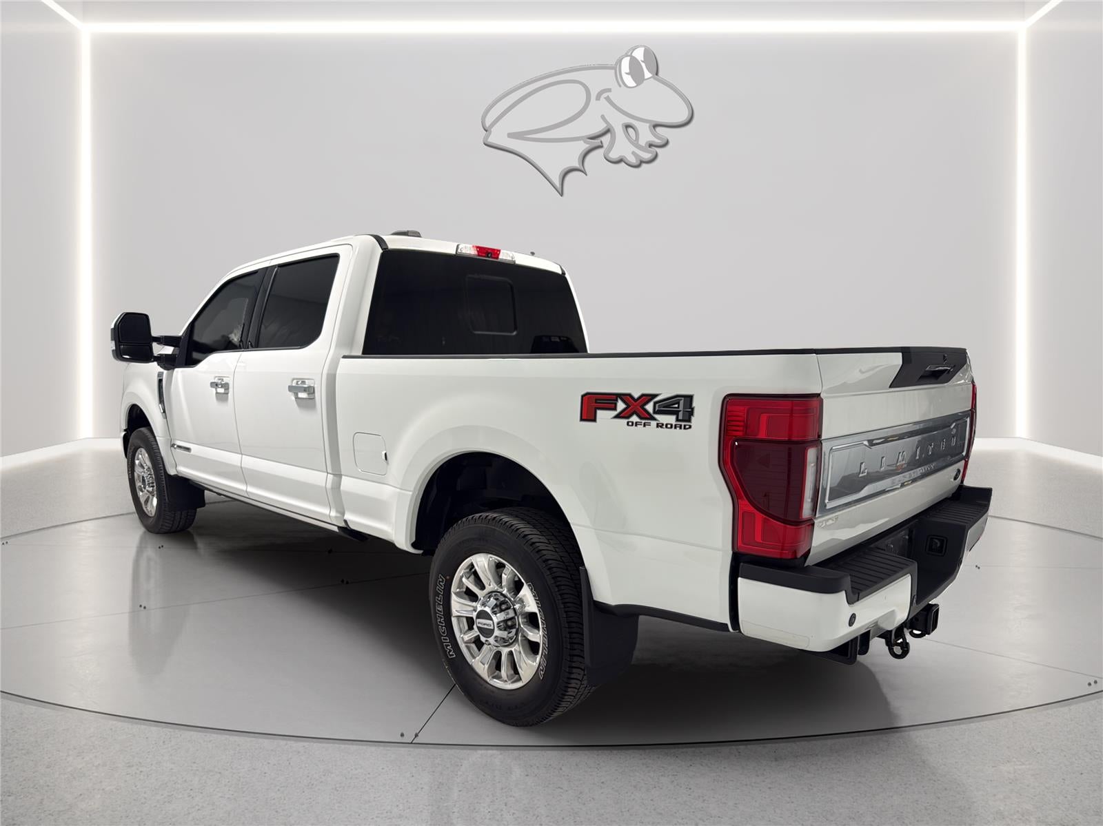 2022 Ford F-250 — rear three-quarter view