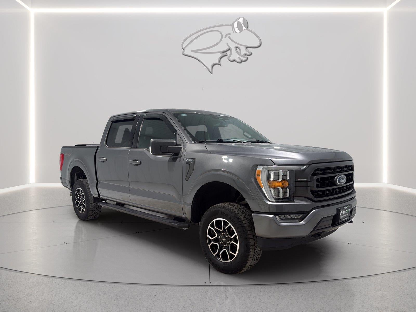 2023 Ford F-150 — rear three-quarter view