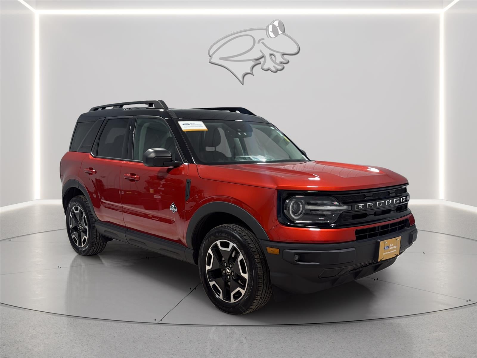 2022 Ford Bronco Sport — rear three-quarter view