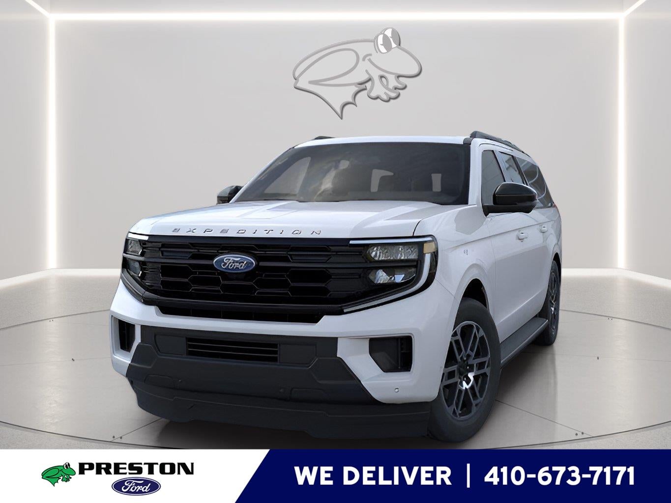 2026 Ford Expedition Max Active in Space Silver Metallic — front three-quarter view