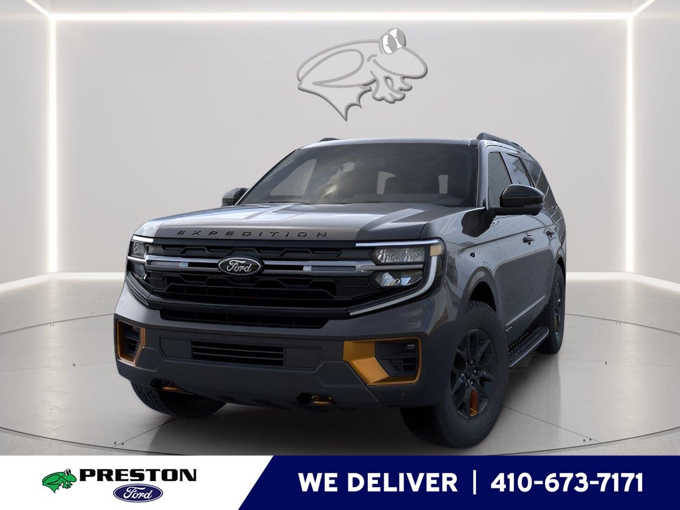 2026 Ford Expedition Tremor in Agate Black — front three-quarter view