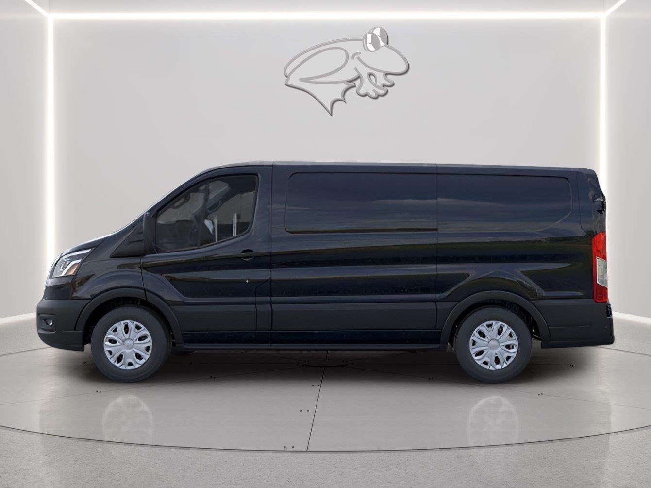 2025 Ford Transit Cargo Van — rear three-quarter view