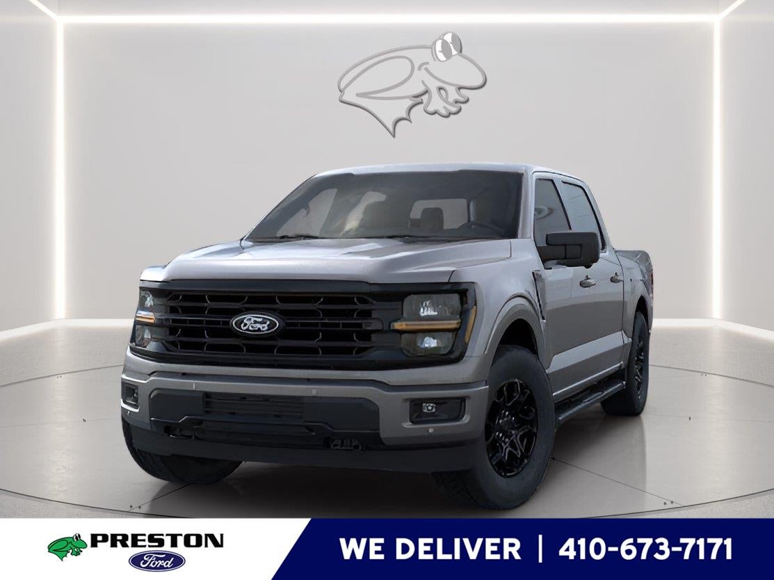 2026 Ford F-150 XLT in Carbonized Gray — front three-quarter view