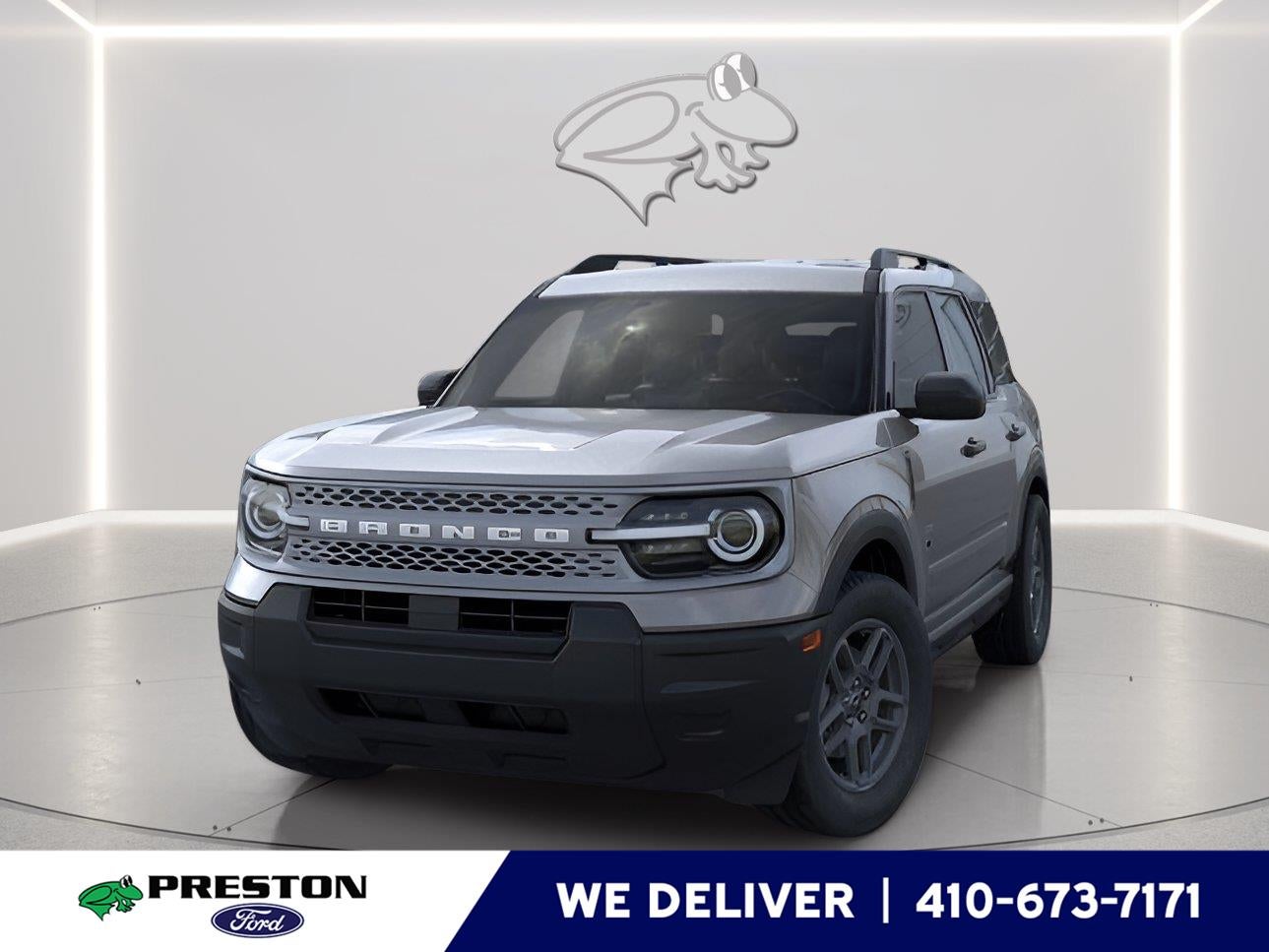 2026 Ford Bronco Sport Big Bend in Carbonized Gray — front three-quarter view